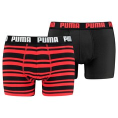 Боксеры Puma Heritage Stripe 2 шт, красный