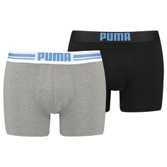 Боксеры Puma Placed Logo 2 шт, разноцветный