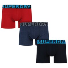 Боксеры Superdry 3 шт, разноцветный