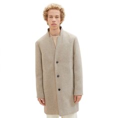 Пальто Tom Tailor 1037399 Three Button Wool, бежевый