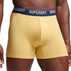 Боксеры Superdry Multi 2 шт, желтый