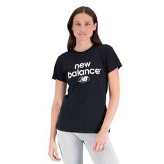 Футболка New Balance Essentials Reimagined Archive Cotton Athletic Fit, черный