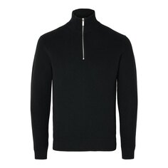 Свитер Selected Dane Half Zip, черный