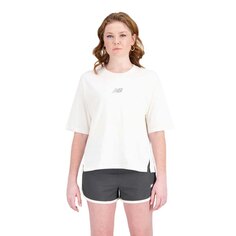 Футболка New Balance Athletics Remastered Cotton Boxy, белый