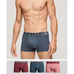 Боксеры Superdry Trunk 3 шт, разноцветный