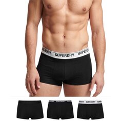 Боксеры Superdry Trunk Multi 3 шт, черный