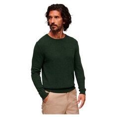 Свитер Superdry Essential Slim Fit Crew Neck, зеленый