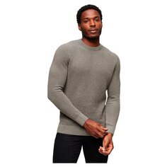 Свитер Superdry Textured Crew Neck, серый