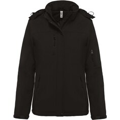 Парка Kariban Hooded Softshell, черный