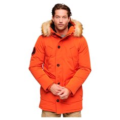 Парка Superdry Everest Faux Fur, оранжевый