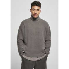 Свитер Urban Classics Oversized Roll Neck, серый