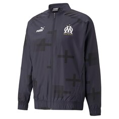 Спортивная куртка Puma Olympique Marseille Pre Match 22/23, черный