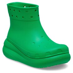 Ботинки Crocs Classic Crush Rain, зеленый