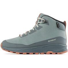 Ботинки Icebug Haze Mid Biosole Goretex Hiking, зеленый