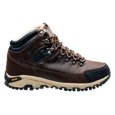 Ботинки HI-TEC Lotse Mid WP Hiking, коричневый