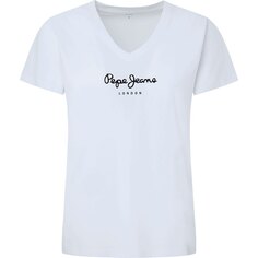 Футболка Pepe Jeans Wendys V Neck, белый