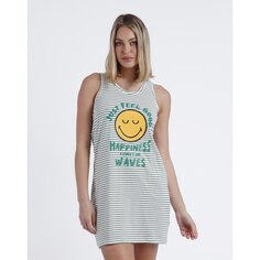 Пижама Smiley Just Feel Good Dress, зеленый