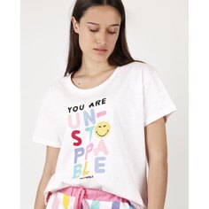 Пижама Smiley Rainbow, разноцветный