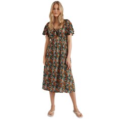 Платье O´neill Indian Summer Short Sleeve Long, зеленый O'neill