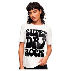 Футболка Superdry 70´S Retro Rock Logo, белый