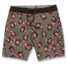 Шорты для плавания Volcom Stone Party Animals Stoney 19´´, зеленый