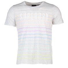Футболка Superdry Rainbow Stripe, серый