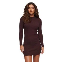 Платье Superdry Backless Bodycon, коричневый