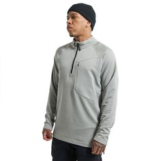 Толстовка Burton Multipath Grid Half Zip, серый