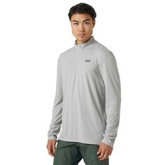 Футболка с длинным рукавом Helly Hansen Lifa Active Solen 1/2 Zip, серый