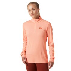 Футболка с длинным рукавом Helly Hansen Lifa Active Solen 1/2 Zip, оранжевый