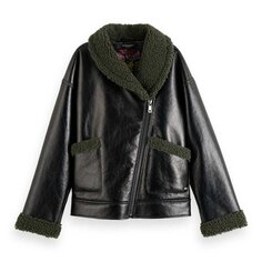 Куртка Scotch &amp; Soda 174674 Leather, зеленый