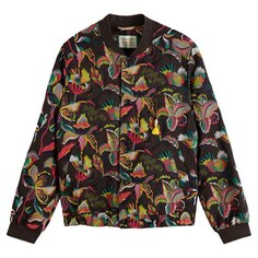 Куртка Scotch &amp; Soda Jacquard Bomber, черный