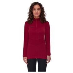 Футболка с длинным рукавом Mammut Trift Half Zip, красный Mammut®