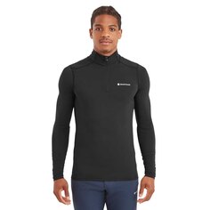 Футболка с длинным рукавом Montane Dart XT Half Zip, черный