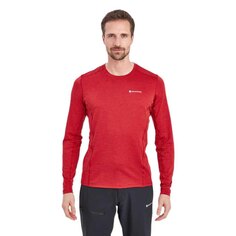 Футболка с длинным рукавом Montane Dart, красный