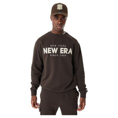 Футболка с длинным рукавом New Era Wordmark, коричневый