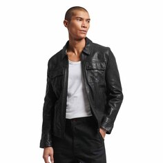 Куртка Superdry Studios 70´s Leather, черный