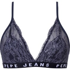 Бюстгальтер Pepe Jeans Allover Lace Bra, черный