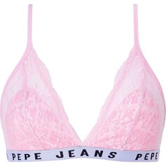 Бюстгальтер Pepe Jeans Allover C Lace A Bra, розовый