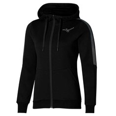 Толстовка Mizuno Release Full Zip, черный