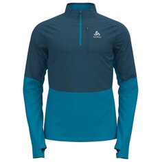 Толстовка Odlo Sesvenna Sl 1/2 Zip, синий