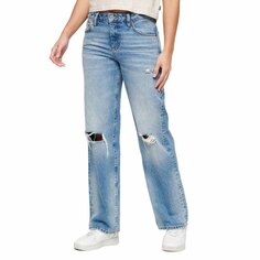 Джинсы Superdry Mid Rise Wide Leg, синий