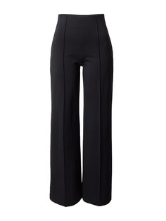 Широкие брюки со складками Abercrombie &amp; Fitch, черный