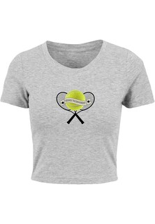 Рубашка Merchcode Tennis Tournament, пестрый серый