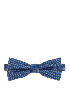 Шелковый галстук-бабочка Monti, темно-синий