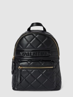 Рюкзак со стегаными швами, модель &quot;АДА&quot; Valentino, черный
