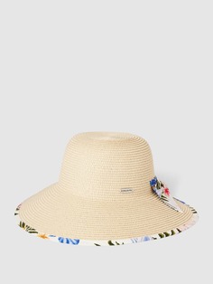 Соломенная шляпа с детализацией лейбла модель «LONG BEACH» Chillouts, бежевый
