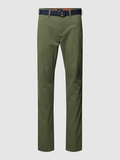 Тканевые брюки с поясом McNeal, зеленый лайм