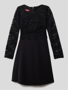 Платье с цветочным кружевом G.O.L., черный Гол