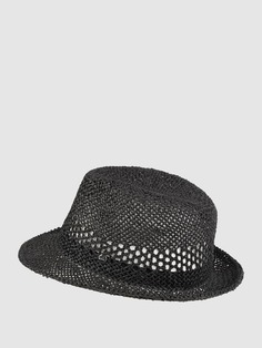 Соломенная шляпа с кружевным узором Esprit, черный